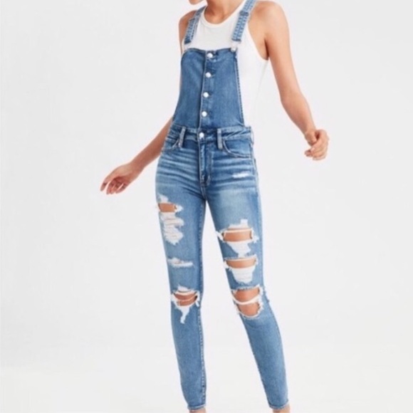 American Eagle Outfitters Denim - American Eagle Outfitters denim overalls